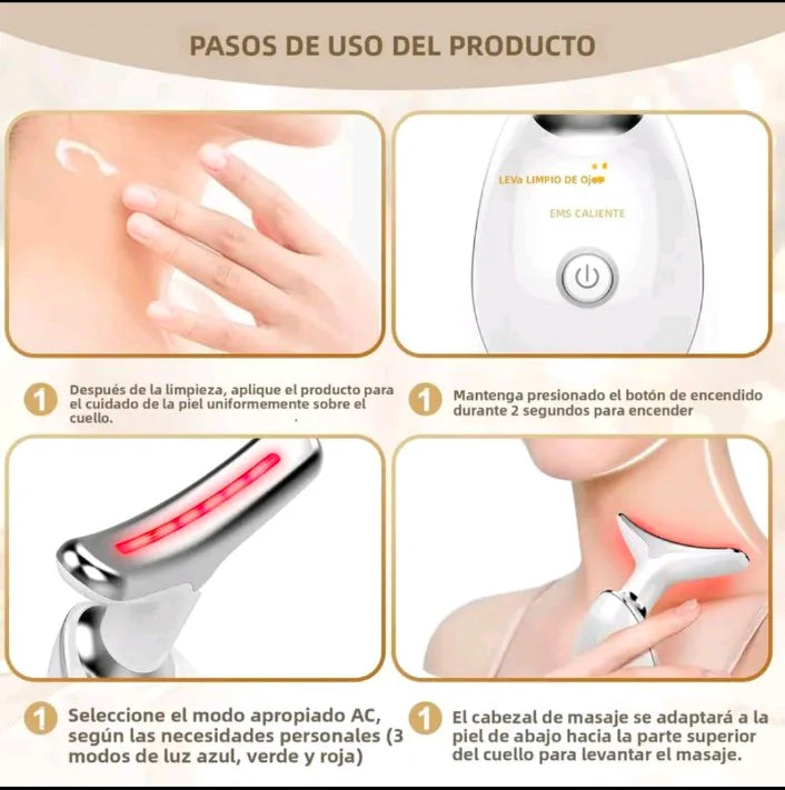 Masajeador Facial + Mascarilla de REGALO